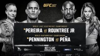 UFC 307: Pereira vs Rountree Jr