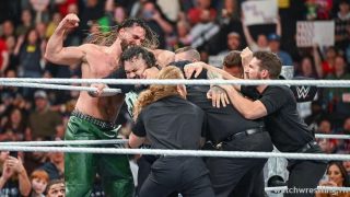 Loved: Another massive ringside brawl 