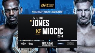 UFC 309: Jones vs Miocic Fighter 10/16/24 16th November 2024